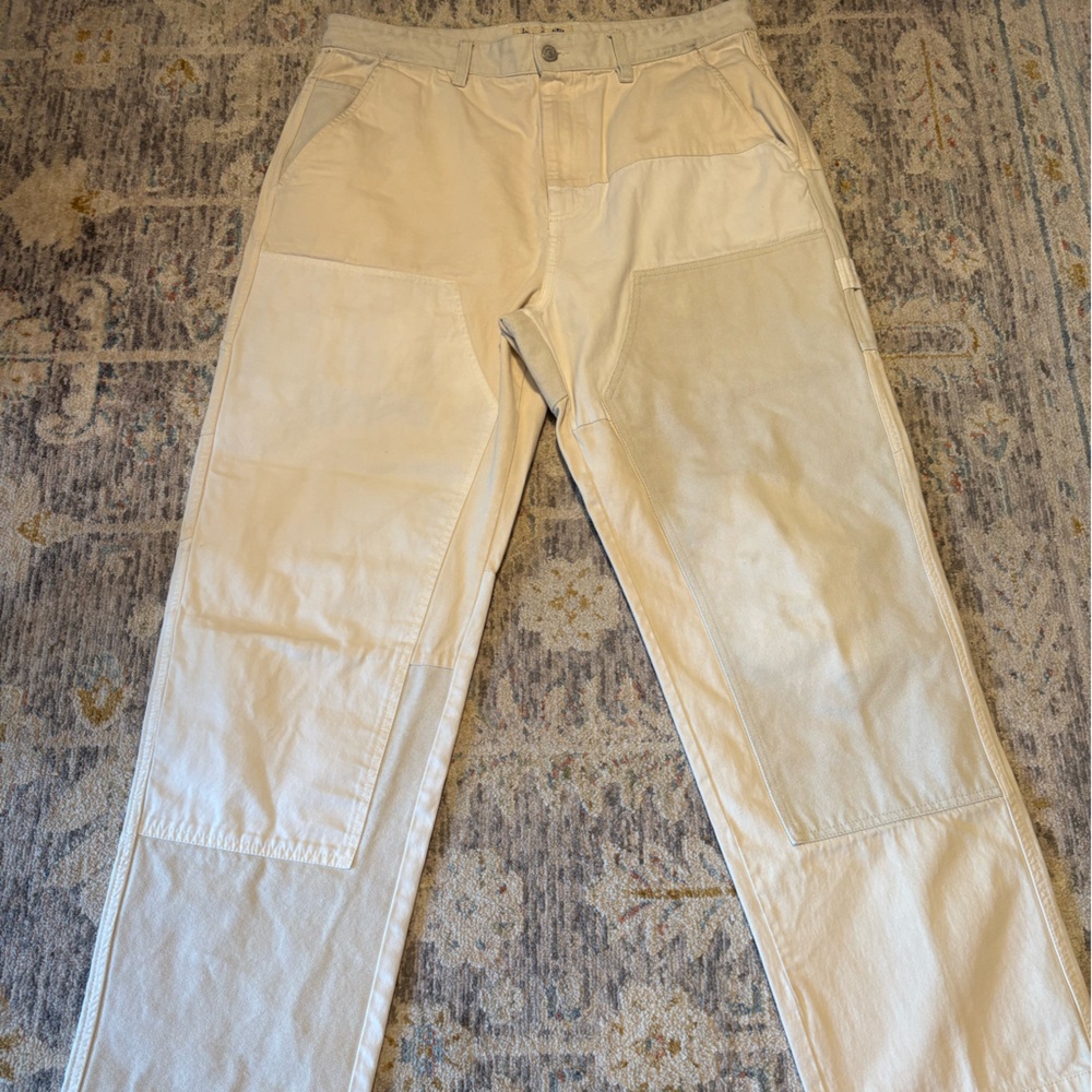 Stussy Cream Workwear Pants